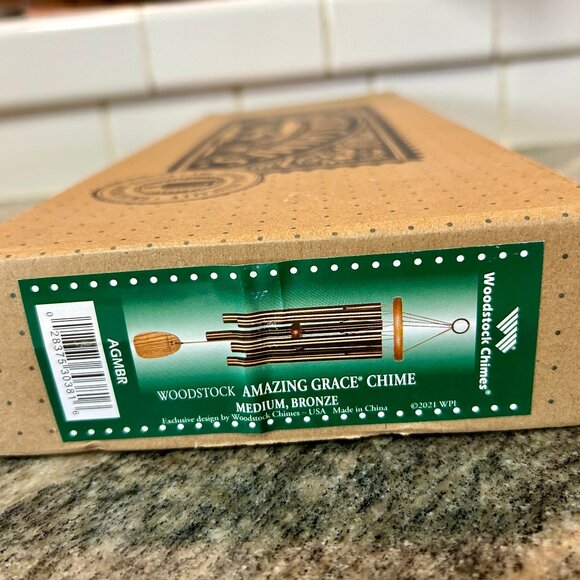 Woodstock Amazing Grace Wind Chime *Medium* Bronze - Picture 8 of 10